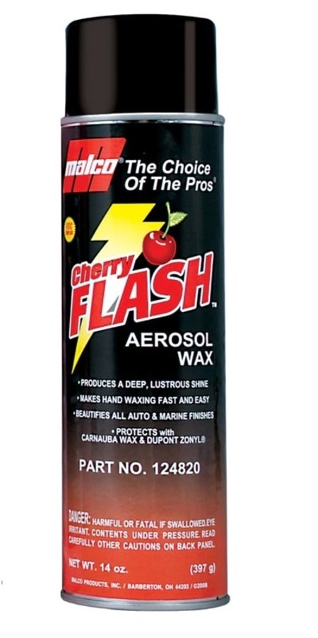 Malco Cherry Flash Aerosol Wax