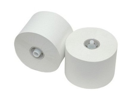 Toiletpapier, doprollen in een handige opbergdoos verpakt a 36 rollen.